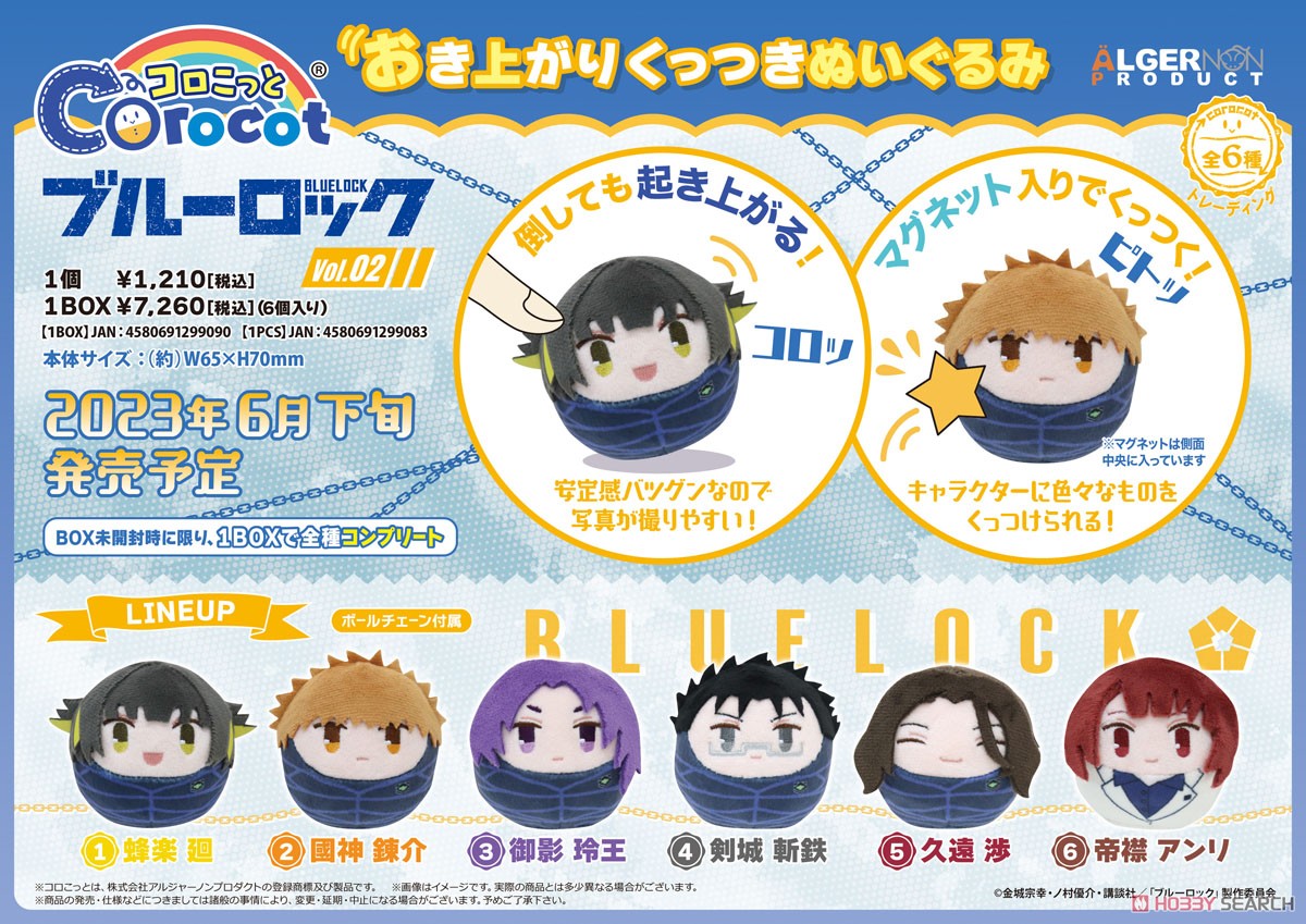 ブルーロック コロこっと vol.2 (6個セット) (キャラクターグッズ) その他の画像4