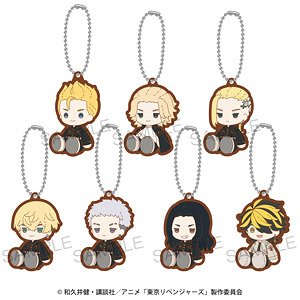 Tokyo Revengers Stetch Friends Rubber Mascot (Set of 7) (Anime Toy)