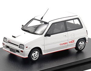 DAIHATSU MIRA Turbo TR-XX (1985) ホワイト (ミニカー)