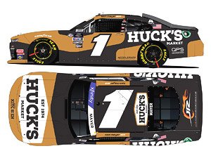 `サム・メイヤー` #1 HUCK`S MARKET シボレー カマロ NASCAR Xfinityシリーズ 2023 (ミニカー)