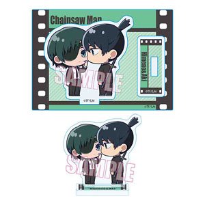 Petit Memo! Mini Stand Chainsaw Man Himeno & Aki Hayakawa (Anime Toy)