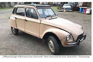 シトロエン ディアーヌ 1983 コロラドベージュ (ミニカー)