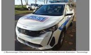 Peugeot 3008 2023 Police (Diecast Car)