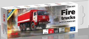 消防車用アクリルセット (塗料)