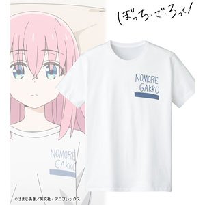 TVアニメ「ぼっち・ざ・ろっく！」 NO MORE GAKKO Tシャツ レディース(サイズ/XL) (キャラクターグッズ)