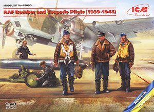 RAF Bomber and Torpedo Pilots 1939-1945 (Plastic model)