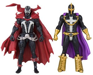 Spawn - Action Figure: 3 Inch / Page Punchers - Spawn & Anti-Spawn (Completed)
