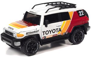 2007 Toyota FJ Cruiser Classic Toyota Race Livery (Diecast Car)