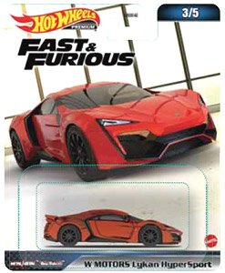 Hot Wheels The Fast and the Furious - W Motors Lykan HyperSport (Toy)