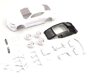 Chevrolet Camaro ZL1 White Body Set w/Wheel (RC Model)