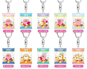 Kirby`s Dream Land Air-fuwa Key Ring (Set of 10) (Anime Toy)