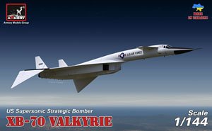 XB-70 Valkyrie US Experimental Supersonic Strategic Bomber (Plastic model)