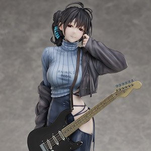 Hitomio 16 Illustration [Guitar Mei Mei Backless Dress] (PVC Figure)