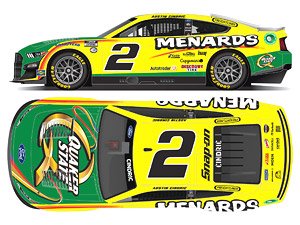 `オースティン・シンドリック` #2 MENARDS/QUAKER STATE フォード マスタング NASCAR 2023 (ミニカー)