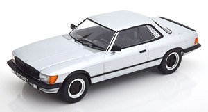 Mercedes 500 SLC 6.0 AMG C107 1985 Silver / Matt Black (Diecast Car)