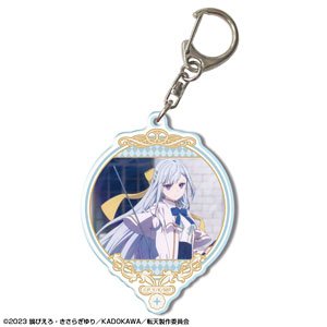 The Magical Revolution of the Reincarnated Princess and the Genius Young Lady Acrylic Key Ring Design 08 (Euphyllia Magenta/C) (Anime Toy)