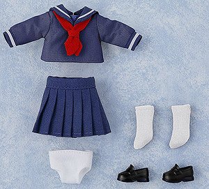 ねんどろいどどーる おようふくセット セーラー服 長袖 (ネイビー) (フィギュア)