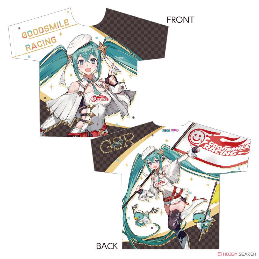 Racing Miku 2023 Ver. Full Graphic T-Shirt Vol.1 (M Size) (Anime Toy) 商品画像1