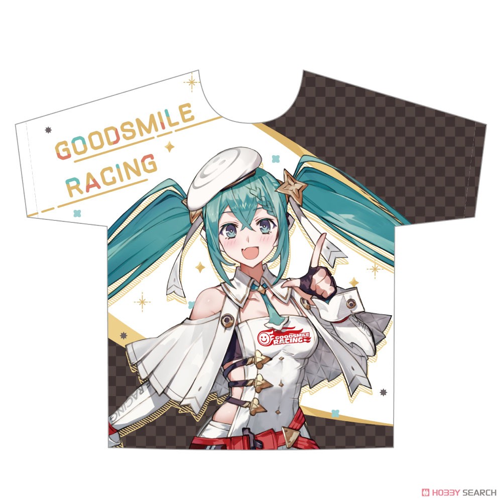 Racing Miku 2023 Ver. Full Graphic T-Shirt Vol.1 (M Size) (Anime Toy) 商品画像2