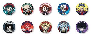 My Hero Academia Embroidery Can Badge (Set of 10) (Anime Toy)