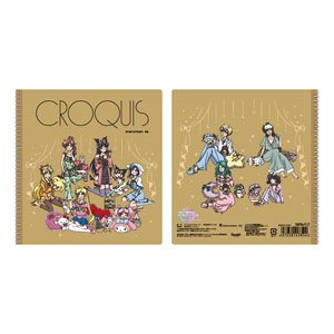 [Pretty Soldier Sailor Moon] Series x Sanrio Characters Croquis Book (Anime Toy)
