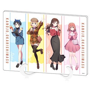 Acrylic Art Board (A5 Size) [Rent-A-Girlfriend] 01 Assembly Design Akihabara Date Ver. (Especially Illustrated) (Anime Toy)