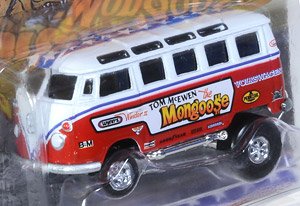 Volkswagen Mongoose Bus Zingers Red (Diecast Car)