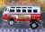 Volkswagen Mongoose Bus Zingers Red (Diecast Car) Item picture2