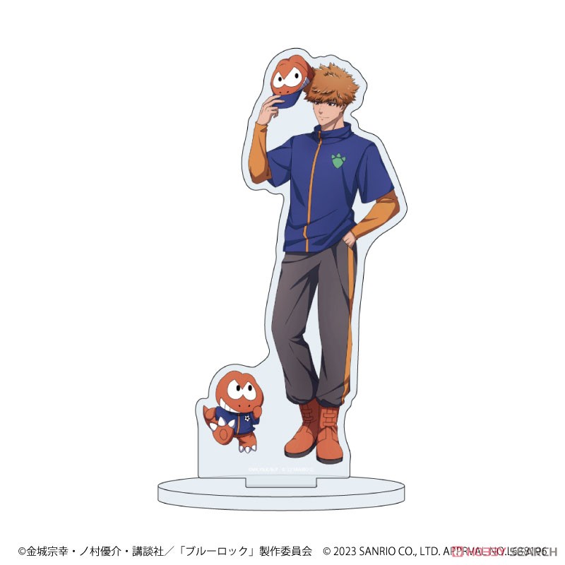 Chara Acrylic Figure [TV Animation [Blue Lock] x Sanrio Characters] 03 Rensuke Kunigami x We Are Dinosaurs! (Especially Illustrated) (Anime Toy) 商品画像1