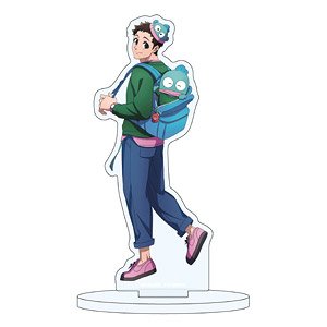 Chara Acrylic Figure [TV Animation [Blue Lock] x Sanrio Characters] 10 Aoshi Tokimitsu x Hangyodon (Especially Illustrated) (Anime Toy)