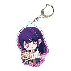 Gyugyutto Acrylic Key Ring [Oshi no Ko] Ai (Casual Wear) (Anime Toy)