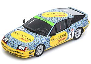 Alpine V6 Turbo No.1 Europa Cup Champion 1987 Massimo Sigala (ミニカー)