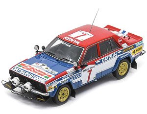 Datsun Violet GT No.7 Winner Rally Safari 1981 S.Mehta - M.Doughty (ミニカー)