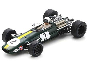Brabham BT26 No.2 Monaco GP 1968 Jack Brabham (ミニカー)