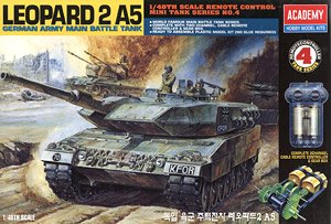 ドイツ陸軍 レオパルト2A5 リモコンモーターライズ (プラモデル)