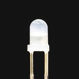 高輝度LED 白 3mm (6個) (電飾)