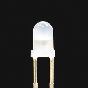 High Brightness LED White 3mm (Set of 6) (Material)