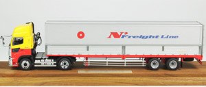 Hino Profia SH 4x2 Tractor & Nippon Trex Semi Trailer Set Nissho Transportation (Current Model) (Diecast Car)