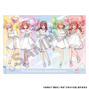 五等分の花嫁 シングルクリアファイル 集合 バルーン (キャラクターグッズ)