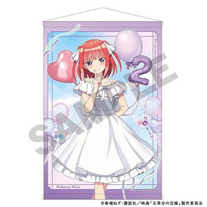 五等分の花嫁 B2タペストリー 中野二乃 バルーン (キャラクターグッズ)