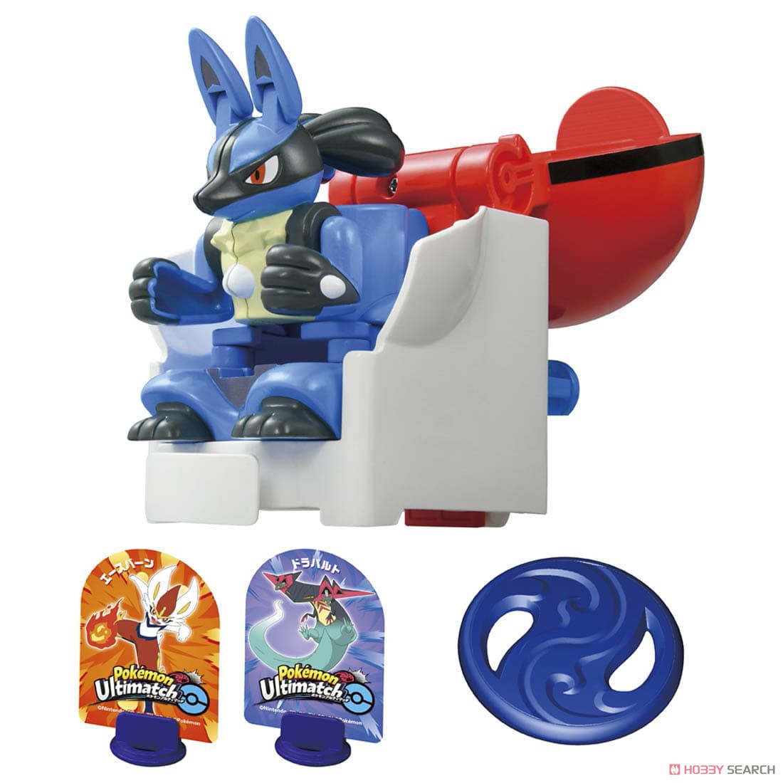 Pokemon Ultimatch 04 Lucario (Poke Ball) (Character Toy) Item picture1
