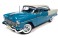 1955 シェビー ベル エアー ハードトップ スカイラインブルー/インディアアイボリー (ミニカー) 商品画像1 サムネイル