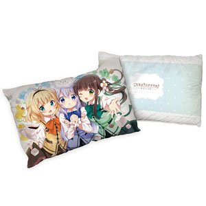 [Is the Order a Rabbit? Bloom] Pillow Cover (Chino & Chiya & Syaro) (Anime Toy)