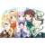 [Is the Order a Rabbit? Bloom] Pillow Cover (Chino & Chiya & Syaro) (Anime Toy) Item picture2