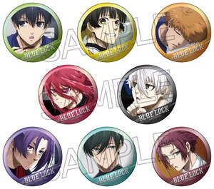 ブルーロック 百面相缶バッジ (8個セット) (キャラクターグッズ)