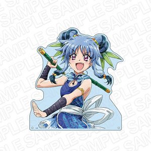 魔法少女リリカルなのは 特大ダイカットアクリルボード レヴィ チャイナ服 (キャラクターグッズ)