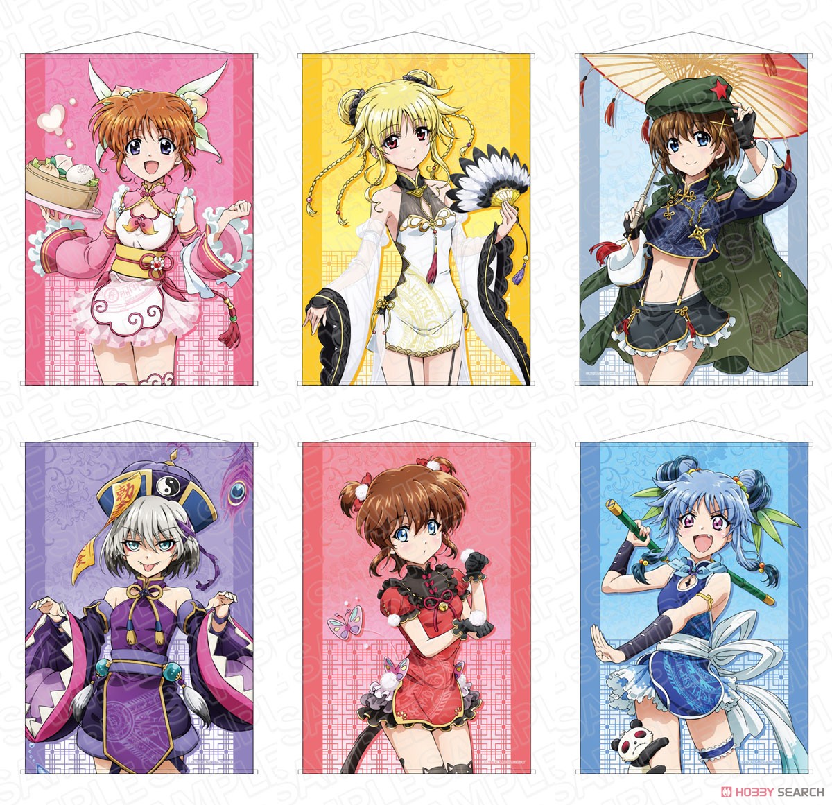 魔法少女リリカルなのは B2タペストリー フェイト・T・ハラオウン チャイナ服 (キャラクターグッズ) その他の画像1
