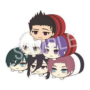 Blue Lock Mochikororin Plush Mascot Vol.2 (Set of 6) (Anime Toy)