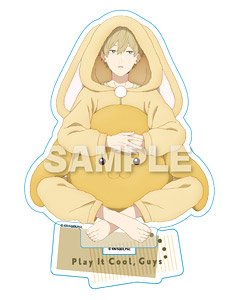 クールドジ男子 アクリルスタンド うさみみパジャマ ver. (描き下ろし) 二見瞬 (キャラクターグッズ)