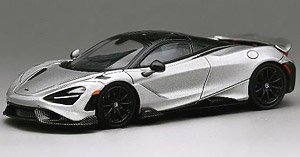 Mclaren 765LT シルバー (ミニカー)